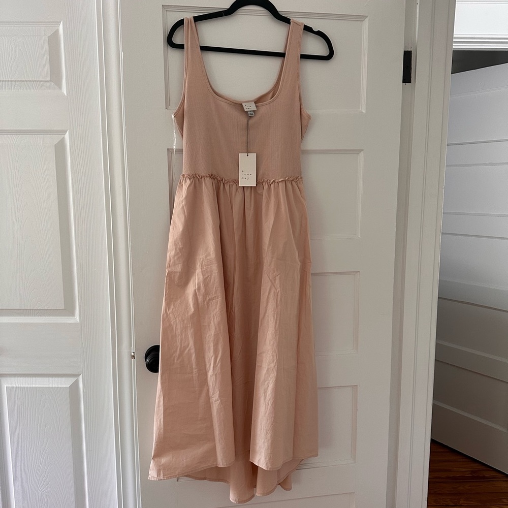 A New Day mixed media dress